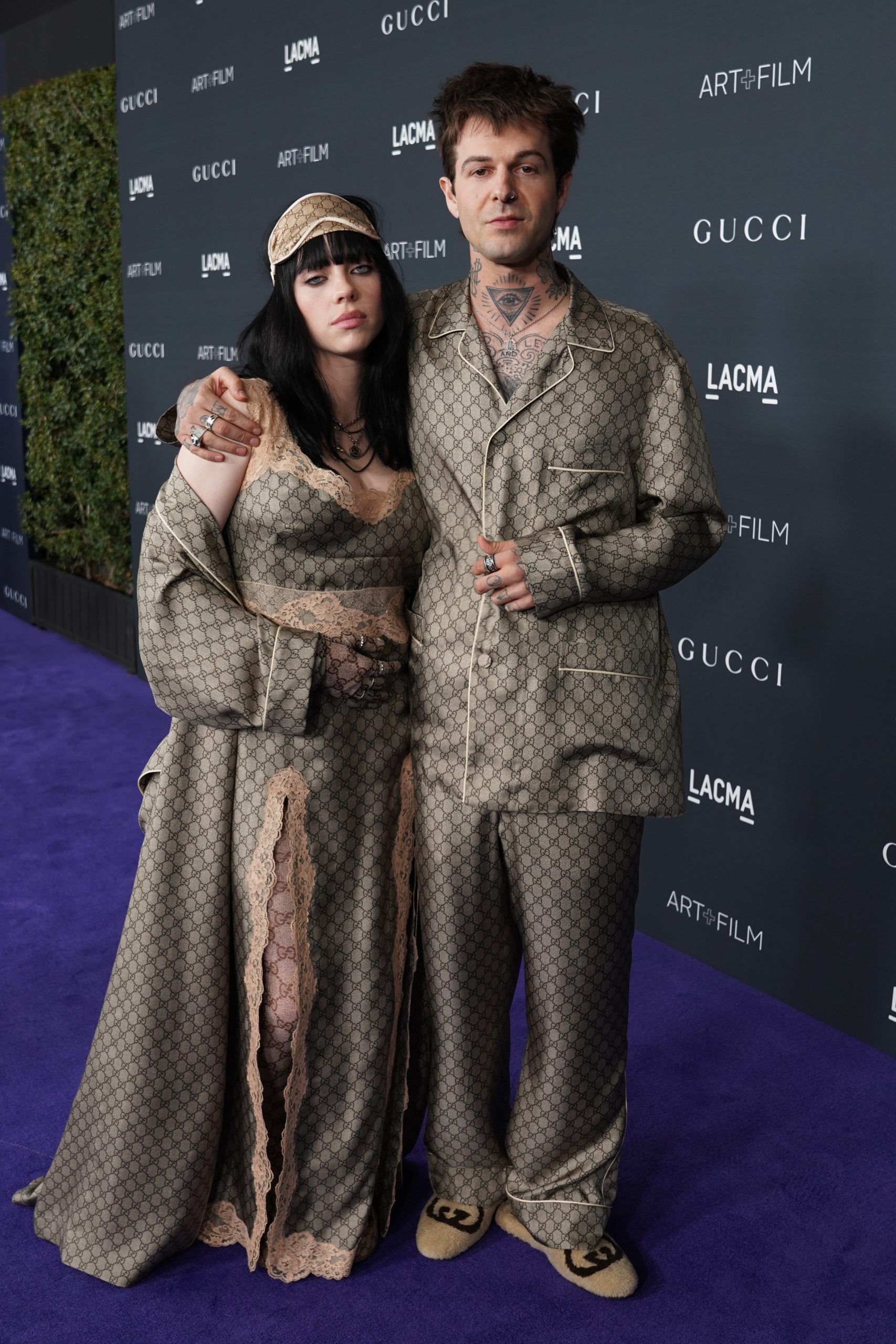 billie eilish and ex boyfriend jesse rutherford at the 2022 LACMA Gala