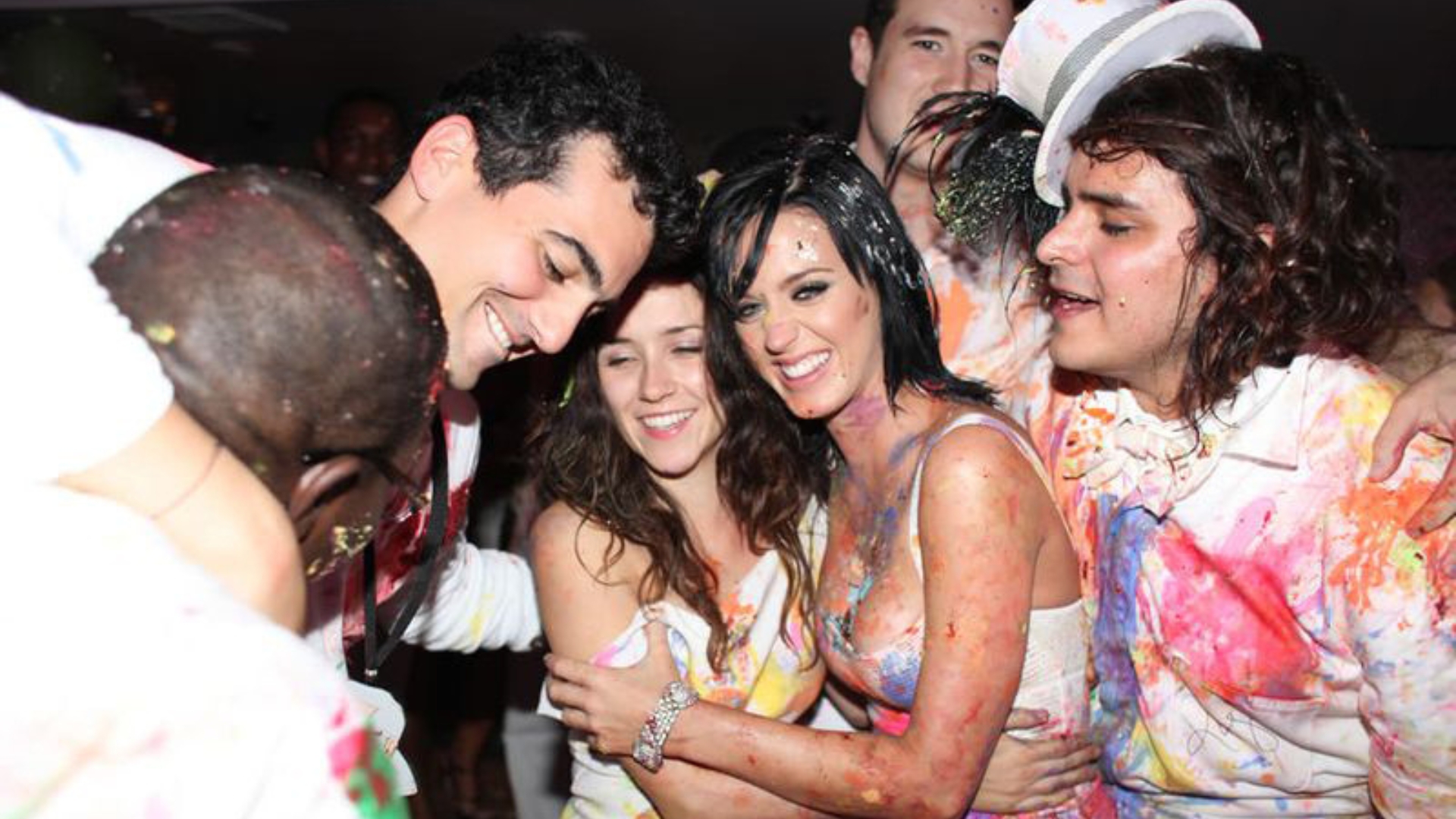 katy perry at a party in the 2000s, in a photo taken by indie sleaze photographer the cobrasnake