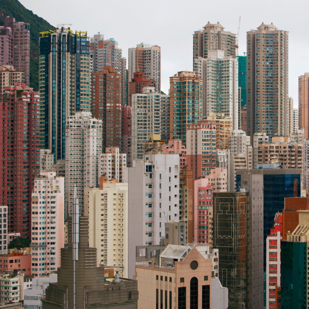 hong kong city skyline