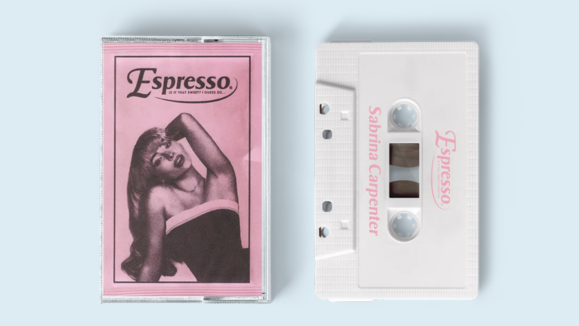 espresso cassette sabrina carpenter retro tech